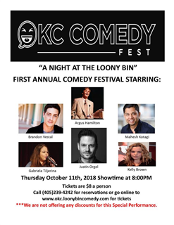 1ST ANNUAL OKC COMEDY FESTIVAL